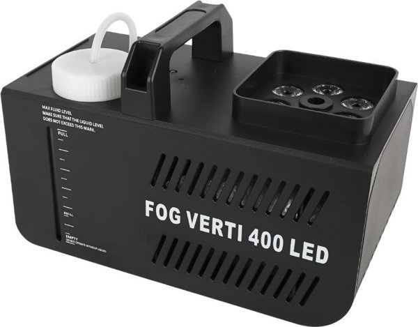 LIGHT4ME FOG VERTI 400 LED mala wytwornica dymu pionowego RGBW z pilotem