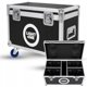 Light4me 100 Spot Ring Case 4in1 Θήκη Μεταφοράς Φωτιστικών - Ανθεκτική Βαλίτσα Μεταφοράς για Επαγγελματικό Εξοπλισμό Ήχου & Φωτισμού