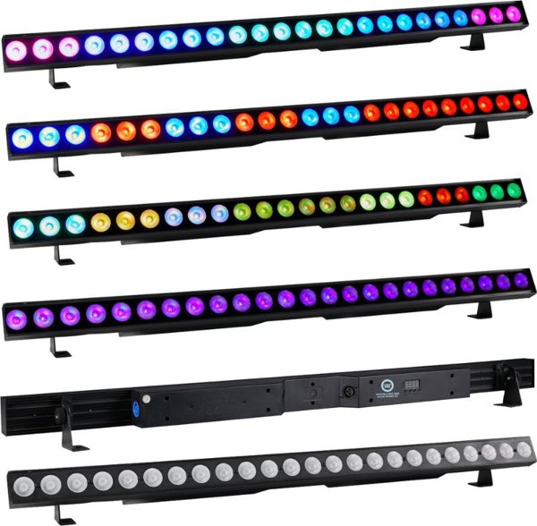 LIGHT4ME SPECTRA CREE BAR 24x6W RGBWA-UV lista oswietleniowa SMD LED 6w1