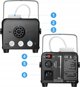 LIGHT4ME FOG 400 LED Μηχανή Καπνού για DJ - Φορητή με Φωτισμό LED 400W