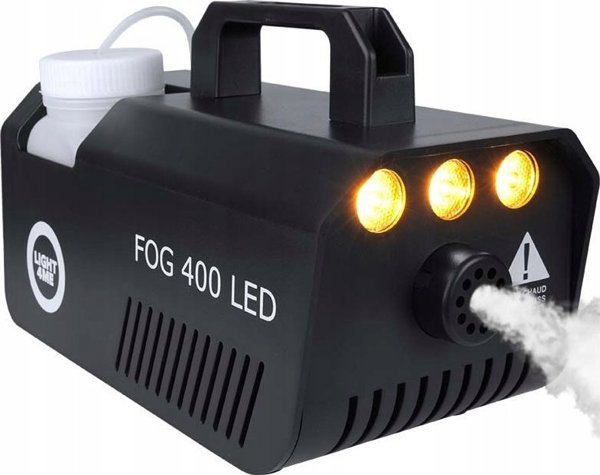 LIGHT4ME FOG 400 LED Μηχανή Καπνού για DJ - Φορητή με Φωτισμό LED 400W
