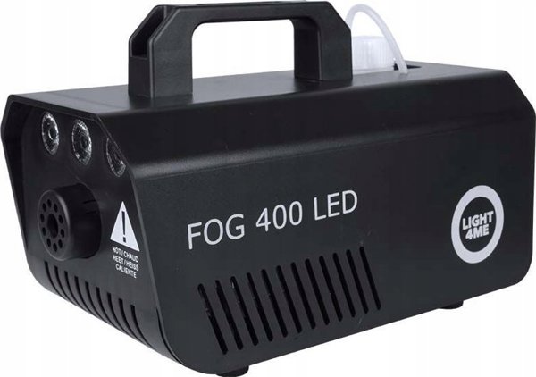 LIGHT4ME FOG 400 LED Μηχανή Καπνού για DJ - Φορητή με Φωτισμό LED 400W