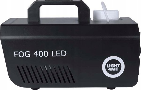 LIGHT4ME FOG 400 LED Μηχανή Καπνού για DJ - Φορητή με Φωτισμό LED 400W