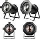 Light4me Par 64 200W LED Zoom Auto Προβολέας Σκηνής, Ζεστό Λευκό, Επαγγελματικός Θεατρικός Φωτισμός