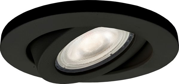 Light Prestige Oprawa podtynkowa czarna Light Prestige Oczko LP-440/1RS BK movable
