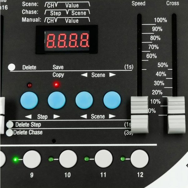 LIGHT4ME LIGHT4ME DMX 192 v2 suwakowy sterownik DMX
