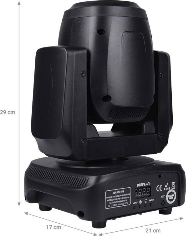 LIGHT4ME FOCUS 100 BEAM κινητή κεφαλή LED