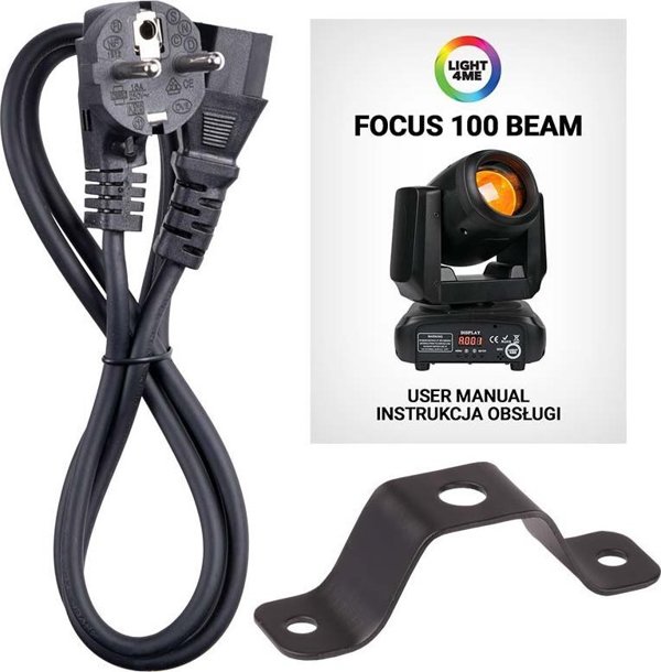 LIGHT4ME FOCUS 100 BEAM κινητή κεφαλή LED