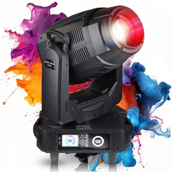 LIGHT4ME VENOM HYBRID 470W κεφαλή κινούμενη υβριδική