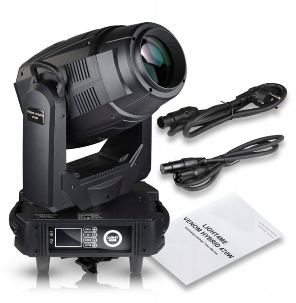 LIGHT4ME VENOM HYBRID 470W κεφαλή κινούμενη υβριδική