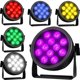 LIGHT4ME CREE ALU HEXA PAR 12 προβολέας RGBWA-UV 12x18W 6w1