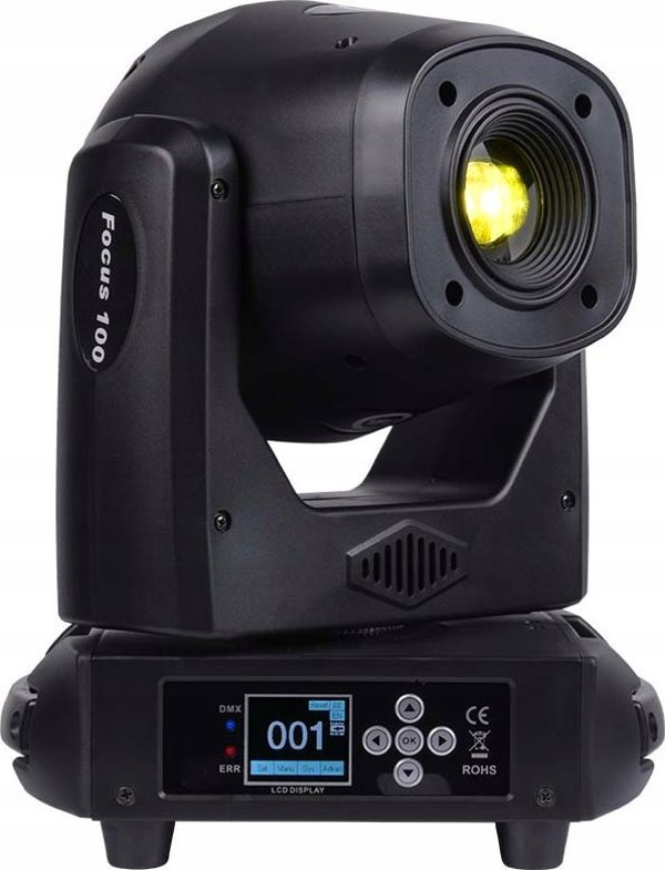 Light4me Focus 100 Spot Pryzma Κινητή Κεφαλή LED, DMX, 100W