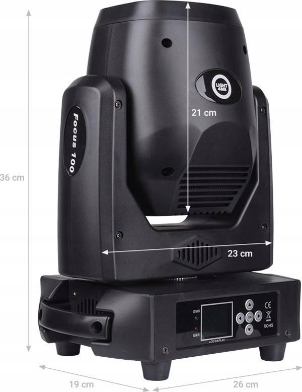 Light4me Focus 100 Spot Pryzma Κινητή Κεφαλή LED, DMX, 100W