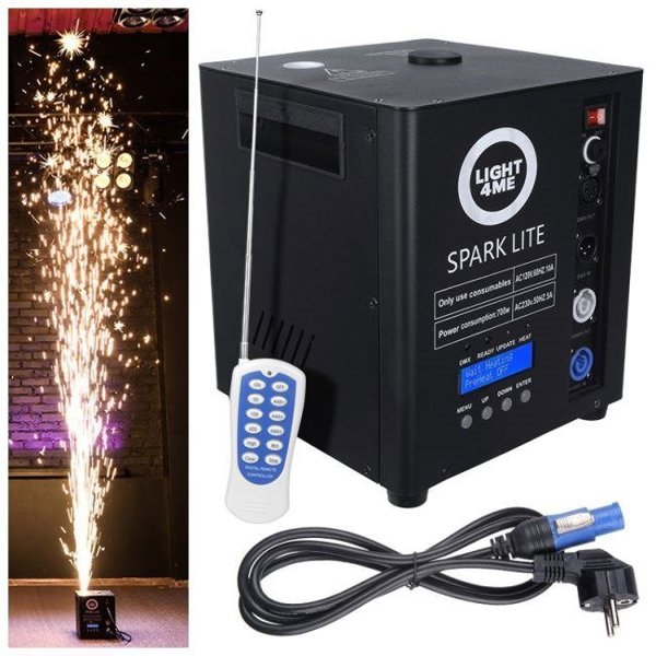 Light4Me Spark Lite Μηχανή Εφέ Ψυχρών Σπινθήρων (Sparkular)