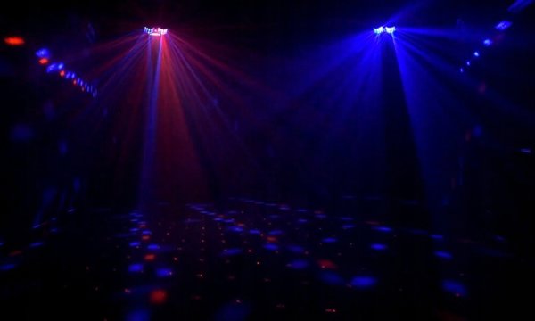 Light4Me Derby Mix LED Εφέ Φωτισμού Disco με Strobe και Laser