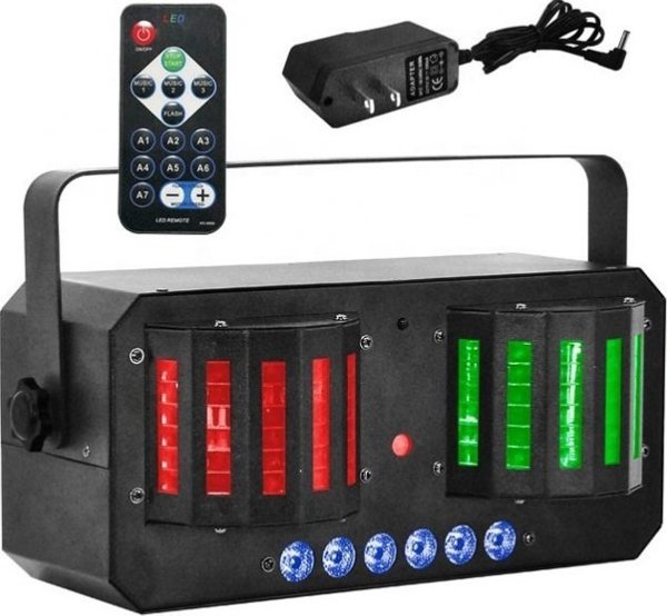 Light4Me Derby Mix LED Εφέ Φωτισμού Disco με Strobe και Laser