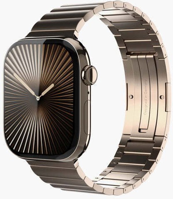 Link Bracelet Pro Stainless Steel 42 | 44 | 45 | 46 | 49mm One Size - Sunset Gold