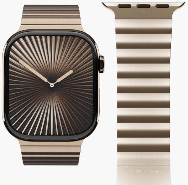 Link Bracelet Pro Stainless Steel 42 | 44 | 45 | 46 | 49mm One Size - Sunset Gold