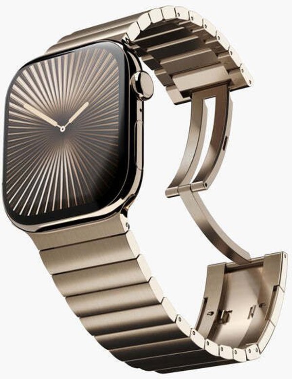 Link Bracelet Pro Stainless Steel 42 | 44 | 45 | 46 | 49mm One Size - Sunset Gold