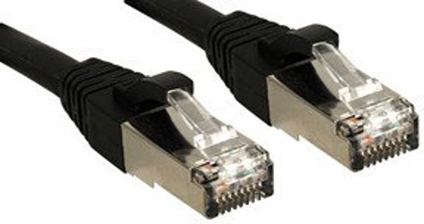Lindy Patchkabel Cat6 SSTP / S/FTP PIMF schwarz 0.50m (45601)