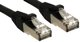 Lindy Patchkabel Cat6 SSTP / S/FTP PIMF schwarz 0.50m (45601)