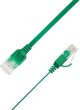 LinkIT Płaski kabel sieciowy RJ-45, Cat.6a, U/UTP, PVC, zielony, 5 m (UTP-FL6A-00500-GR)