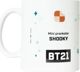 Line Friends Κούπα Κεραμική BT21 300ml, Διαστάσεων 9,5x8cm, Κατάλληλη για Πλυντήριο Πιάτων