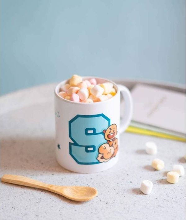 Line Friends Κούπα Κεραμική BT21 300ml, Διαστάσεων 9,5x8cm, Κατάλληλη για Πλυντήριο Πιάτων