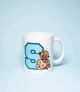 Line Friends Κούπα Κεραμική BT21 300ml, Διαστάσεων 9,5x8cm, Κατάλληλη για Πλυντήριο Πιάτων