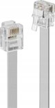 Lindy Lindy RJ-12 Α/Α 20,0μ, 20 μ, RJ-12, RJ-12, Γκρι, Αρσενικό, Αρσενικό
