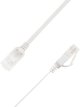 LinkIT Płaski kabel sieciowy RJ-45, Cat.6a, U/UTP, PVC, biały, 4 m (UTP-FL6A-00400-WH)