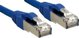 Lindy Patchkabel Cat6 SSTP / S/FTP PIMF blau 7.50m (45646)