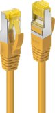Lindy LINDY Patchkabel Cat6A RJ45 S/FTP Cat7 LSZH Kabel gelb 10m