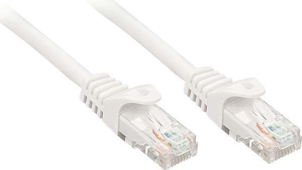 Lindy Patchkabel Cat6 U/UTP Basic weiß 7.50m (48206)
