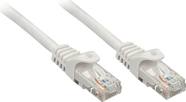Lindy Patchkabel Cat5e U/UTP grau 10m (48405)