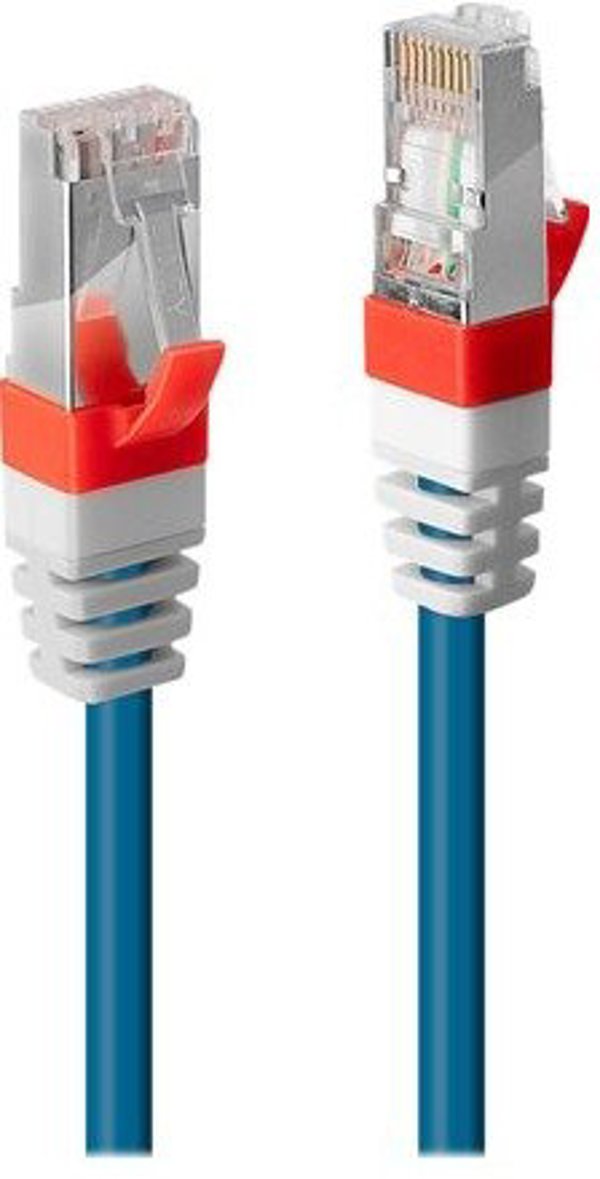 Lindy Patchkabel Cat6(A) SSTP / S/FTP PIMF blau 10m 10Gbit (45379)