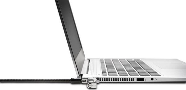 Kensington NanoSaver Αντικλεπτικό Καλώδιο Ασφαλείας για Laptop K60603WW, Μαύρο/Ασημί