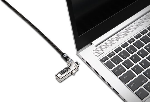 Kensington NanoSaver Αντικλεπτικό Καλώδιο Ασφαλείας για Laptop K60603WW, Μαύρο/Ασημί