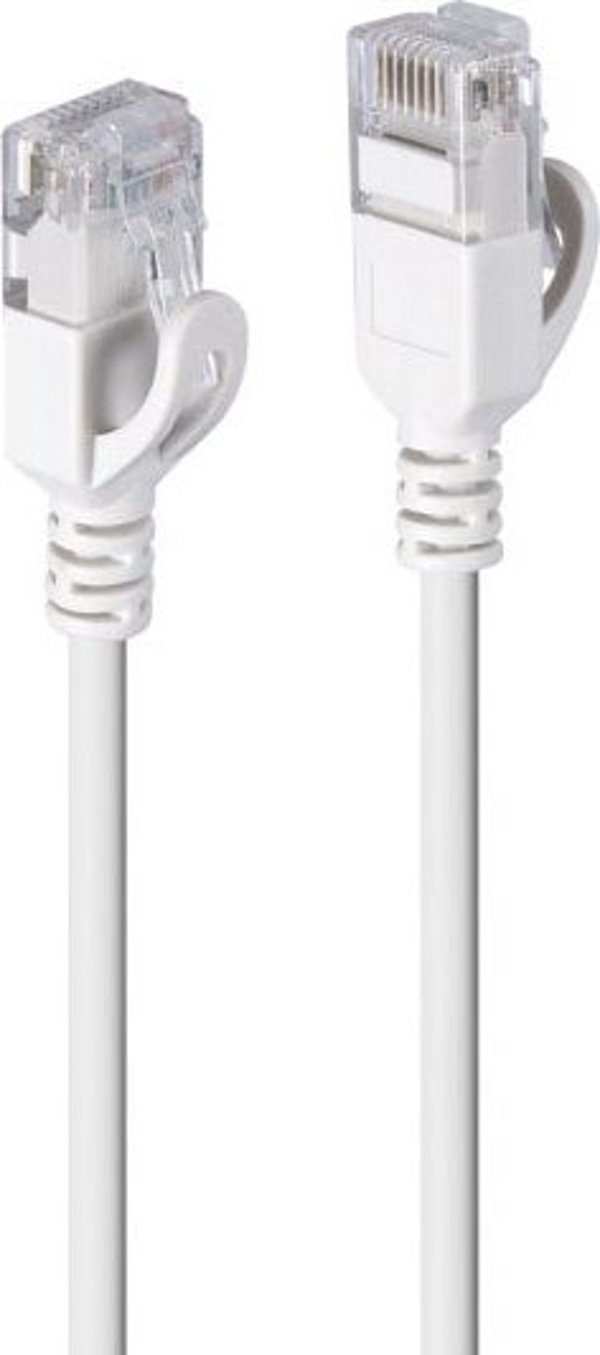 Lindy LINDY Patchkabel Cat.6A U/UTP Ultra Slim grau 0,5m