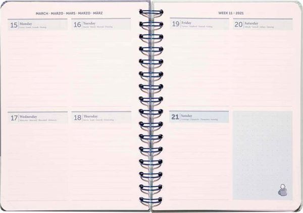Line Friends - Kalendarz / Planner 2020/2021 A5