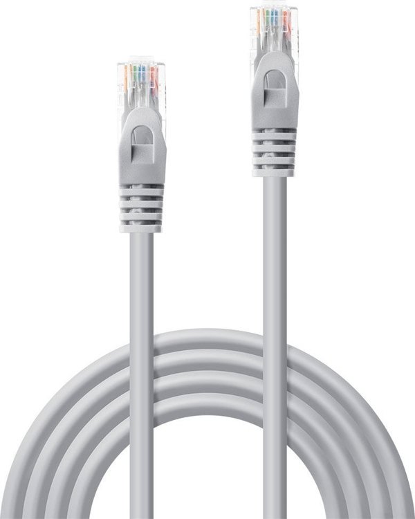 Lindy Patchkabel Cat5e U/UTP grau 2.00m (48402)