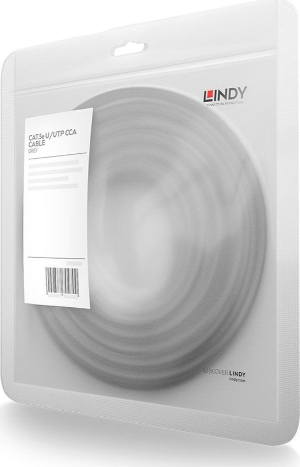 Lindy Patchkabel Cat5e U/UTP grau 2.00m (48402)