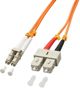 Lindy Patchcord LC - SC, OM2, 10m (46994)