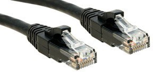Lindy Patchkabel Cat6 UTP Premium schwarz 0.30m (45430)