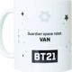 Κεραμική Κούπα Line Friends BT21, 300ml, 9.5x8cm