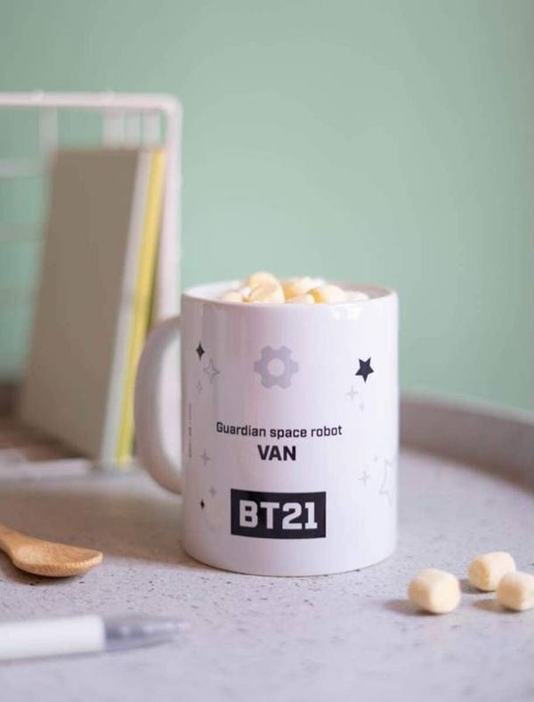 Κεραμική Κούπα Line Friends BT21, 300ml, 9.5x8cm