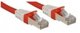 Lindy Patchkabel Cat6(A) SSTP / S/FTP PIMF rot 10m 10Gbit (45390)