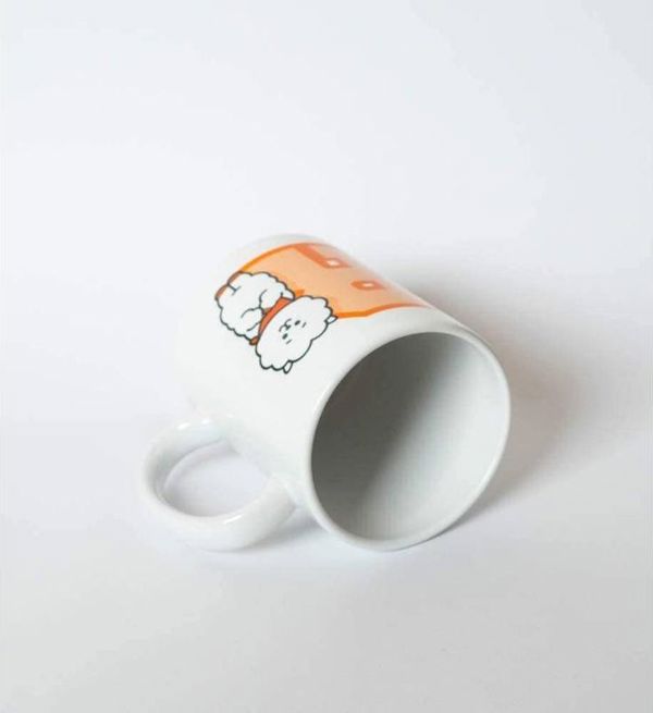 Line Friends Κούπα Κεραμική BT21 300ml - Διαστάσεις 9,5x8cm