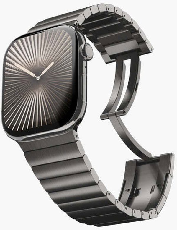 Link Bracelet Pro Stainless Steel 38 | 40 | 41 | 42mm One Size - Granite Gray