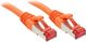 Lindy Patchcord, Cat.6, S/FTP, 10m, pomaranczowy (47813)